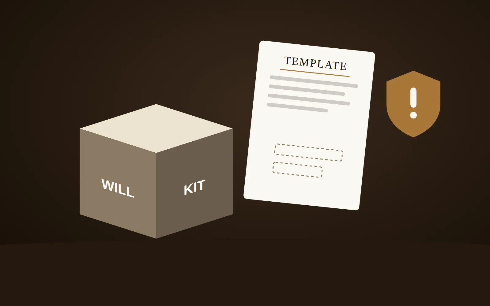 What a Will Kit doesn't do